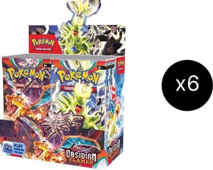 Obsidian Flames Booster Box Case — SV03: Obsidian Flames