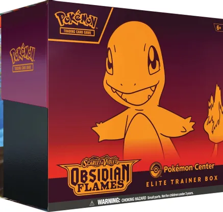 Obsidian Flames Pokemon Center Elite Trainer Box (Exclusive) — SV03: Obsidian Flames