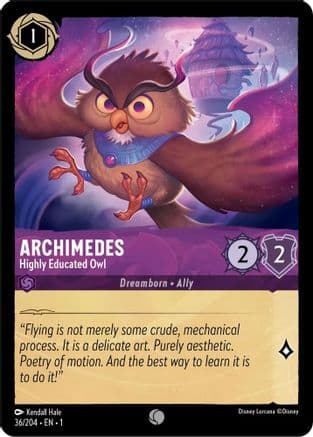 Archimedes - Highly Educated Owl — The First Chapter