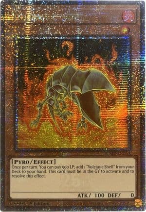 Volcanic Shell (Quarter Century Secret Rare) — Battles of Legend: Monstrous Revenge