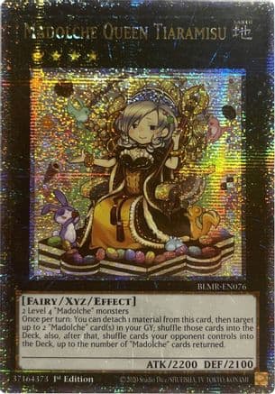 Madolche Queen Tiaramisu (Quarter Century Secret Rare) — Battles of Legend: Monstrous Revenge