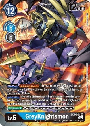 GreyKnightsmon (Alternate Art) — Alternative Being Booster