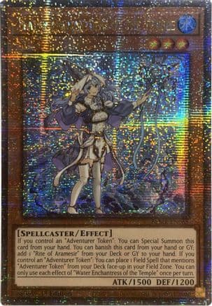 Water Enchantress of the Temple (Quarter Century Secret Rare) — Battles of Legend: Monstrous Revenge