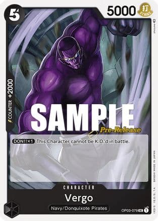 Vergo — Pillars of Strength Pre-Release Cards