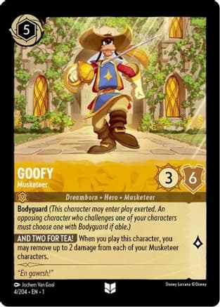 Goofy - Musketeer — The First Chapter
