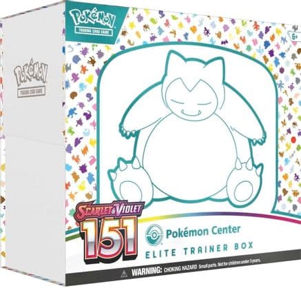 151 Pokemon Center Elite Trainer Box (Exclusive) — SV: Scarlet & Violet 151