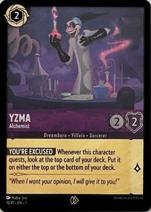 Yzma - Alchemist — Disney Lorcana Promo Cards