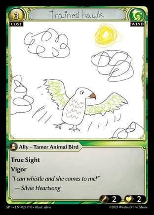 Trained Hawk — Supporter Pack 1