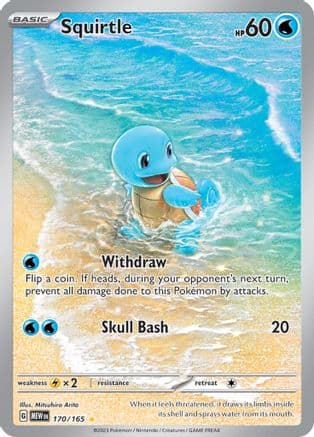 Squirtle - 170/165 — SV: Scarlet & Violet 151
