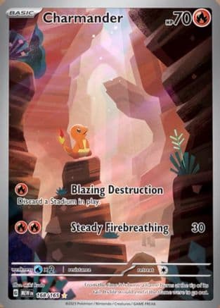 Charmander - 168/165 — SV: Scarlet & Violet 151