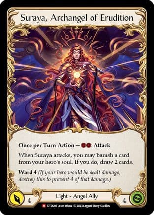 Figment of Erudition // Suraya, Archangel of Erudition — Dusk till Dawn
