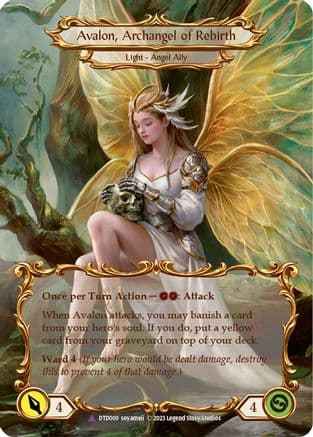Figment of Rebirth // Avalon, Archangel of Rebirth (Marvel) — Flesh and Blood card
