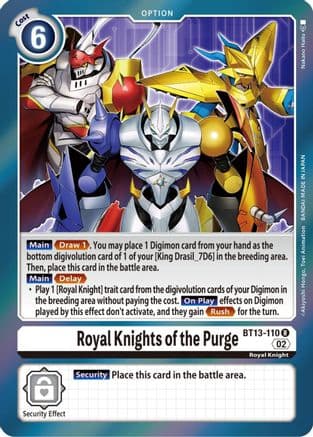 Royal Knights of the Purge — Versus Royal Knights