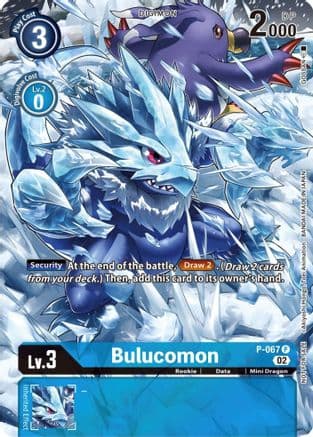 Bulucomon - P-067 (Official Tournament Pack Vol.10) — Digimon Promotion Cards