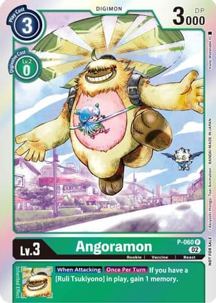 Angoramon (Winner Pack Royal Knights) — Digimon Promotion Cards Digimon Card Game card by Keiji Watanabe