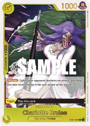 Charlotte Brulee (Store Championship Participation Pack) — One Piece Promotion Cards