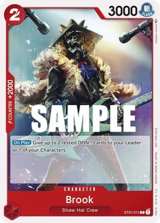 Brook (Tournament Pack Vol. 4) — One Piece Promotion Cards