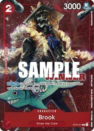 Brook (Winner Pack Vol. 4) — One Piece Promotion Cards