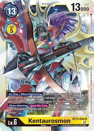 Kentaurosmon — Versus Royal Knights