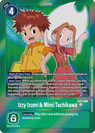 Izzy Izumi & Mimi Tachikawa (Event Pack 5) — Battle of Omni