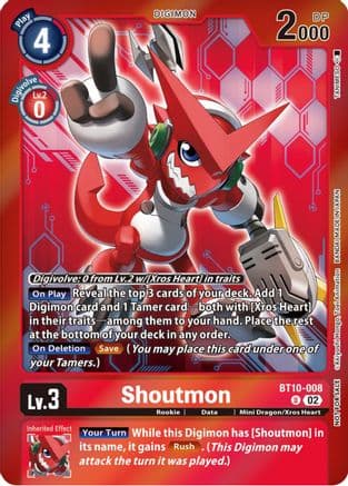 Shoutmon (Event Pack 5) — Xros Encounter