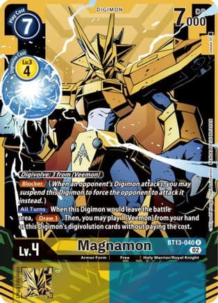 Magnamon (Alternate Art) — Versus Royal Knights