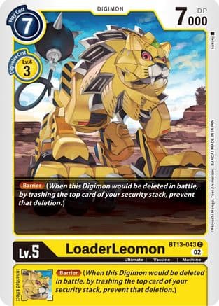 LoaderLeomon — Versus Royal Knights