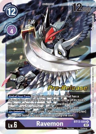 Ravemon — Versus Royal Knights Pre-Release Cards