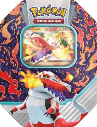 Paldea Partners Tin [Skeledirge ex] [International Edition] — Miscellaneous Cards & Products