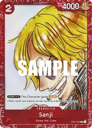 Sanji (Premium Card Collection -ONE PIECE FILM RED Edition-) — One Piece Promotion Cards