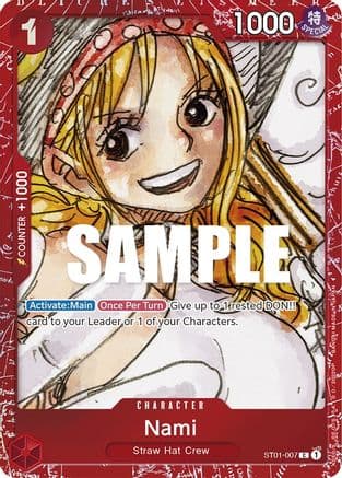 Nami (Premium Card Collection -ONE PIECE FILM RED Edition-) — One Piece Promotion Cards