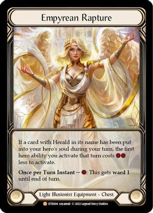Empyrean Rapture (Extended Art) — Dusk till Dawn Flesh and Blood card by soyameii