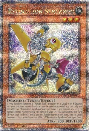Revolution Synchron (Quarter Century Secret Rare) — Duelist Nexus