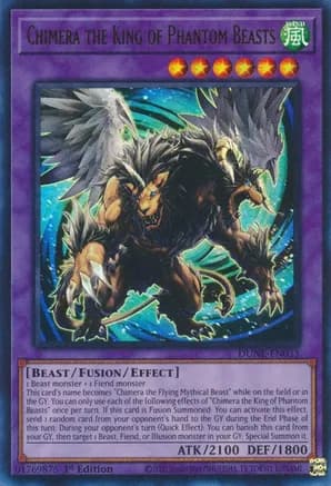 Chimera the King of Phantom Beasts — Duelist Nexus
