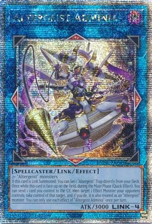 Altergeist Adminia (Quarter Century Secret Rare) — Duelist Nexus