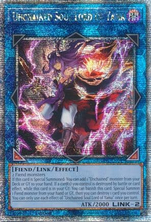 Unchained Soul Lord of Yama (Quarter Century Secret Rare) — Duelist Nexus