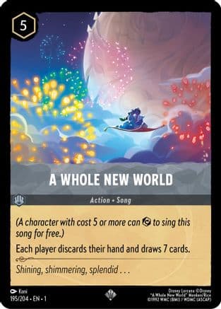 A Whole New World — The First Chapter