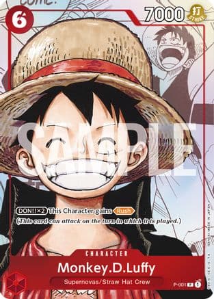 Monkey.D.Luffy (Alternate Art) — One Piece Promotion Cards