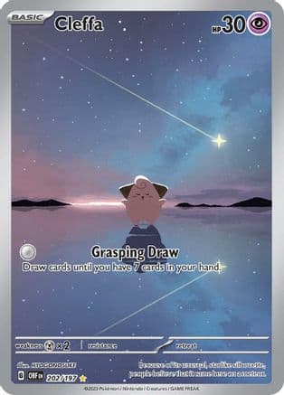 Cleffa - 202/197 — Pokémon TCG card