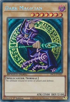 Dark Magician (A) (Secret Rare) — Yu-Gi-Oh! card