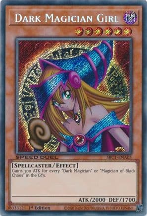 Dark Magician Girl (Secret Rare) — Yu-Gi-Oh! card