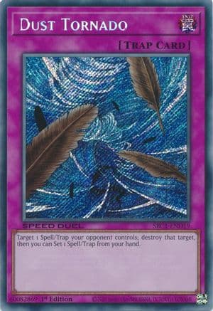 Dust Tornado (Secret Rare) — Yu-Gi-Oh! card