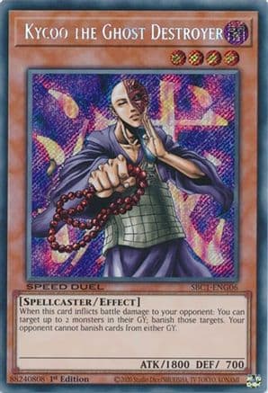 Kycoo the Ghost Destroyer (Secret Rare) — Speed Duel: Streets of Battle City