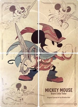 Mickey Mouse - Brave Little Tailor Puzzle Insert (Set of 4) — The First Chapter
