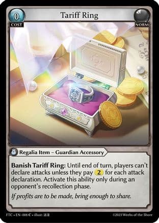 Tariff Ring — Fractured Crown
