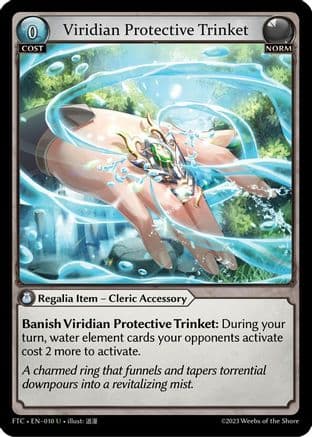 Viridian Protective Trinket — Fractured Crown