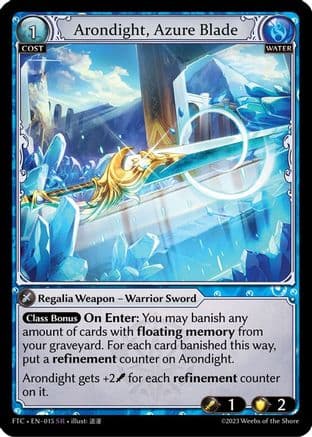Arondight, Azure Blade — Fractured Crown