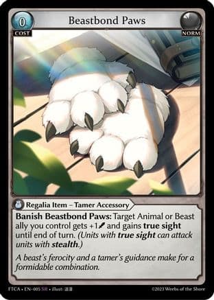 Beastbond Paws — Fractured Crown
