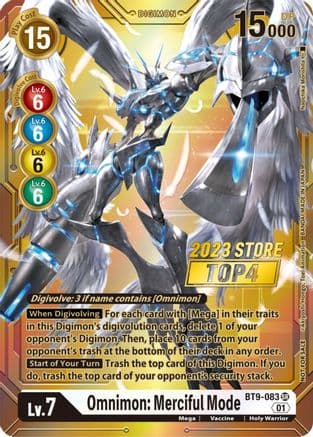 Omnimon: Merciful Mode (2023 Store Top 4) — X Record
