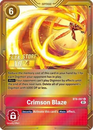 Crimson Blaze (2023 Store Top 4) — New Awakening